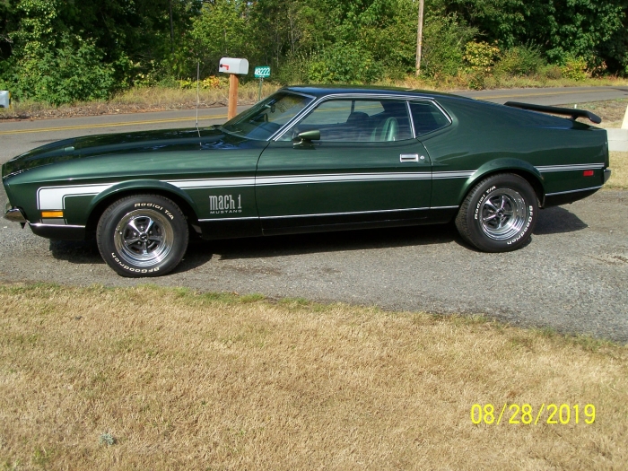 1971 Ford Mustang Mach 1 Fastback