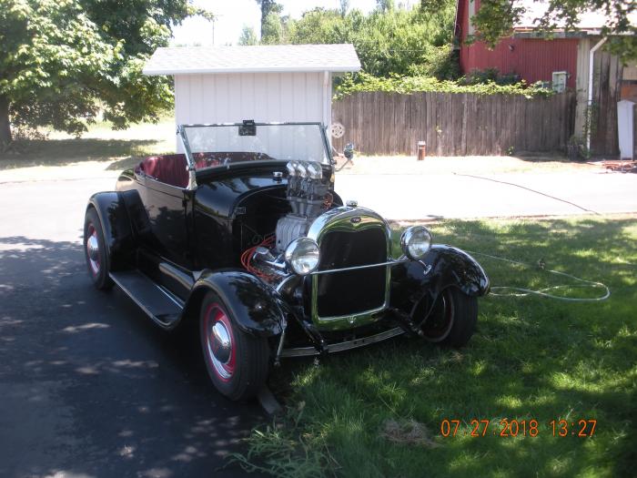 1929 Ford Roadster Hot Rod All Steel