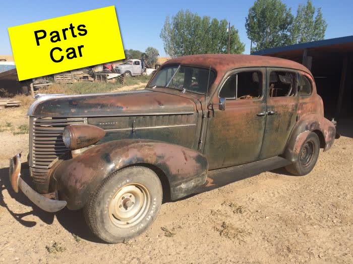 Used Parts - 1938 Pontiac - Parting Out Complete Car With Radio - Very Rust Free