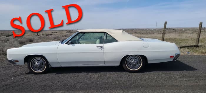1970 Ford Galaxie XL Convertible <font color=red>*SOLD*</font color>