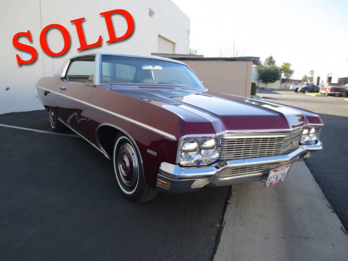 1970 Chevrolet Caprice 2 Door Sport Coupe <font color=red>*SOLD*</font color>