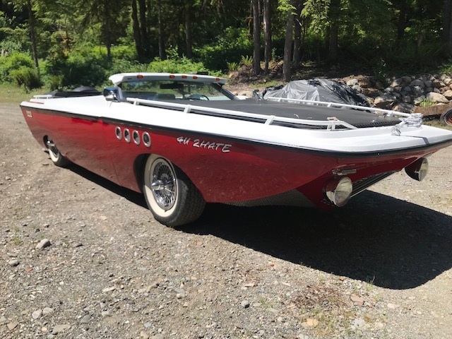1955 Ford Thunderbird Custom Boat Car