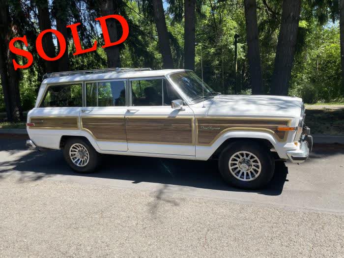 1989 Jeep Grand Wagoneer <font color=red>*SOLD*</font color>
