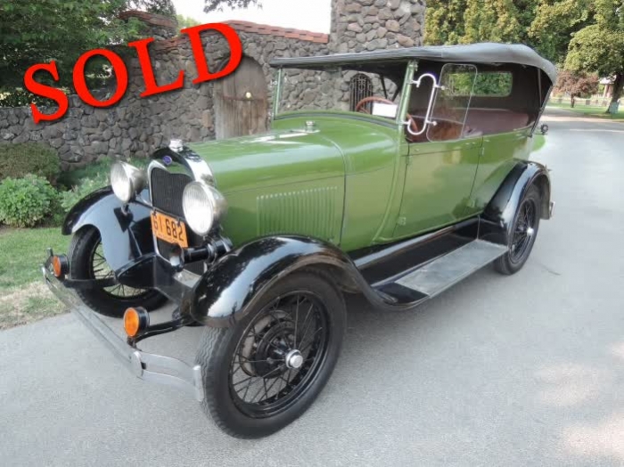 1928 Ford Model A AR Touring <font color=red>*SOLD*</font color>