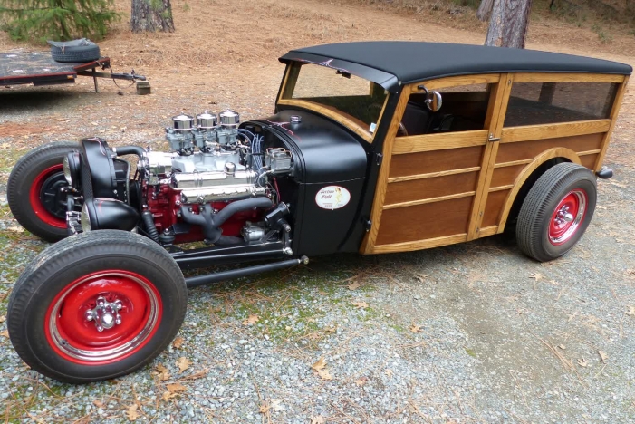 1929 Ford Custom Woodie Hot Rod