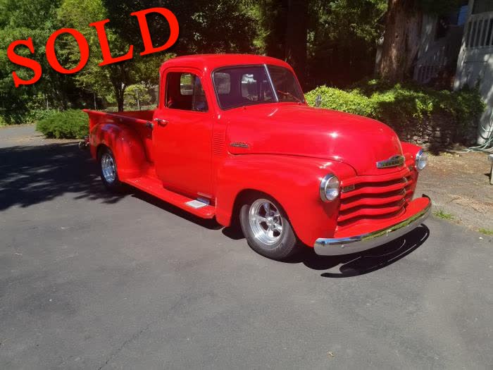 1953 Chevrolet 5 Window 3100 Series Pickup <font color=red>*SOLD*</font color>