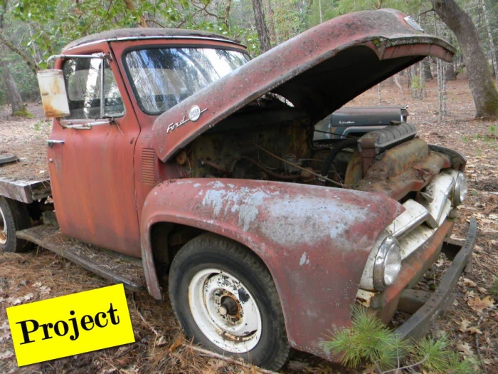 1955 Ford F250 Plus 1978 F150 Chassis