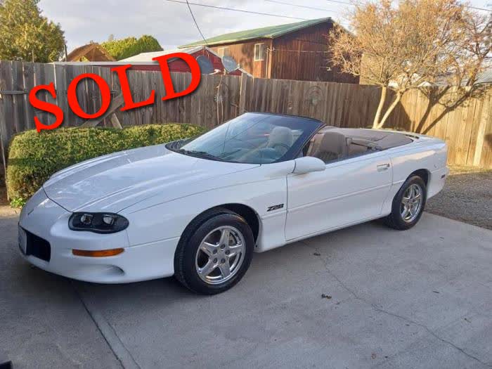 1999 Chevrolet Camaro Z28 Convertible <font color=red>*SOLD*</font color>
