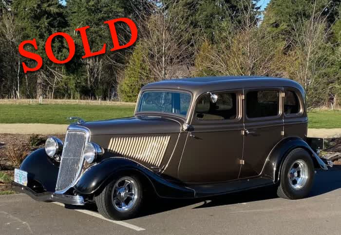1934 Ford Model 40 Deluxe Fordor Street Rod <font color=red>*SOLD*</font color>