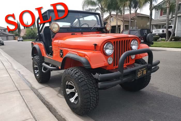 1974 Jeep CJ5 <font color=red>*SOLD*</font color>