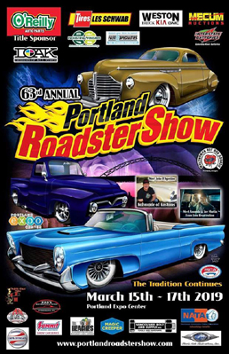 Image result for portland roadster show 2019 logo